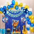 Paw Petrol Theme 1st Birthday Balloon Decoration Kit For Kids, Multicolor, Pack Of 47