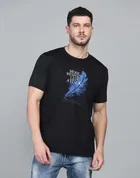 Printed Half Sleeeves T-Shirt For Men 