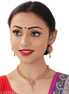 Alloy Stone Jewellery Set for Women 