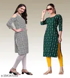 Crepe Kurtis for Women 