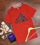 Poly Blend Half Sleeves Printed T-Shirt for Men 