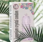 Rubber Extra Dotted Reusable Condom for Men 