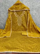 Chanderi Cotton Punjabi/All Over Suits for Women 