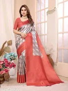 Kanjivaram Banarasi Softy Soft Silk Saree for Women 