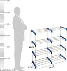 Metal 8 Layer Collapsible Multipurpose Rack 