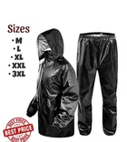 Polyester Solid Rainsuit for Men 