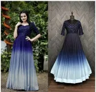 Pleated Embellished Maxi Dress for Women 