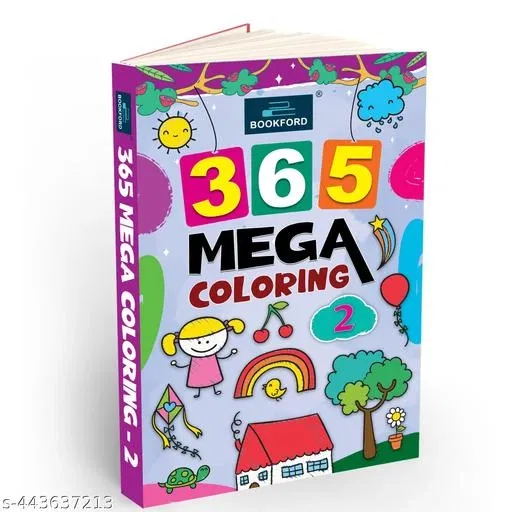365 Mega Coloring Book – 2