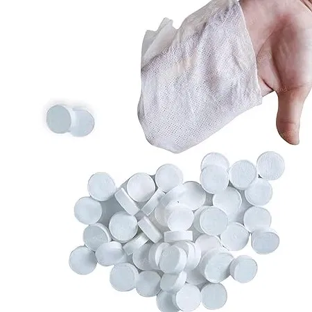 Microfiber 60 Pcs Coin Tissues (Set of 1)