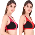 Cotton Blend Non Padded Bra for Women 