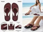 Slipers for Women, Maroon 