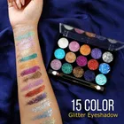 COLORS QUEEN 15 Color Glittering Palette 
