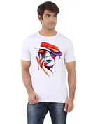Printed Half Sleeves Round Neck T-Shirts for Men 
