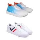 Sports Shoes for Men, Multicolor, Pack of 2 