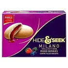पार्ले मिलानो हाइड & सीक सेंटर फिल्ड मिक्स्ड बेरीज़ बिस्किट्स 100 g