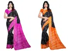 Khadi Silk Printed Saree for Women 