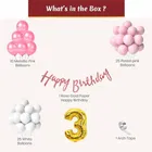 3rd Happy Birthday Balloon Decoration Kit, Multicolor, Pack Of 63