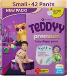 Teddyy Butter Soft Feel Premium Baby Diaper Pants With Aloevera 