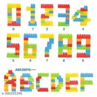 Plastic 150 Pcs Block Toys Set for Kids 