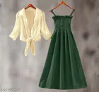 Poly Crepe Dress for Women 