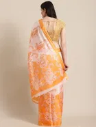 Taffeta Silk Printed Saree for Women 