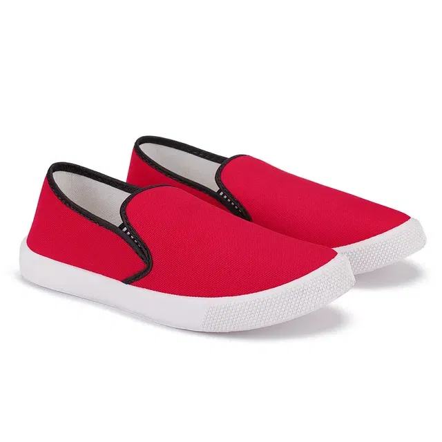 Bersache Casual Shoes for Men (Red, 10) (VK-135)