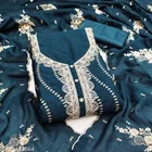 Vichitra Silk Punjabi/All Over Suits for Women 