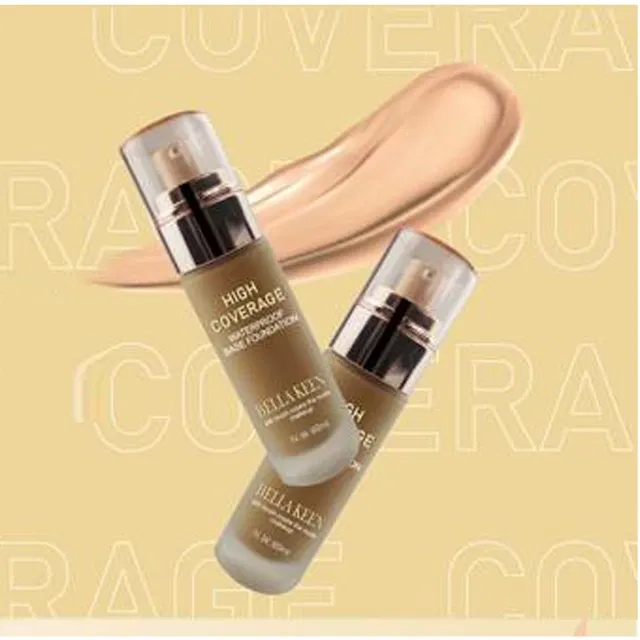 Pippal High Coverrage Waterproof Base Foundation (60 ml)