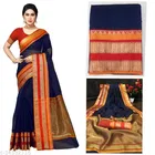 Kota Doria Cotton Saree for Women 