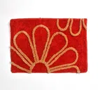 Microfiber Doormat, Pack of 2, Red 