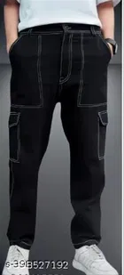 Denim Loose Fit Jeans for Men 