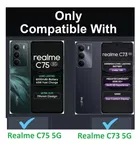 Silicon Back Cover For Realme Rmx3945 / C73 / C75 5G 