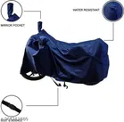 Polyester Waterproof Bike Cover for Bajaj Discover 100 DTS-i 