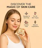 CADDIM NATURALS Sandalwood & Saffron De-Tan Soap, Pack of 3 