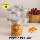 ALL TIME Crystal Plastic Jar 
