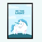 Polyester Unicorn Wall Photo Frame 