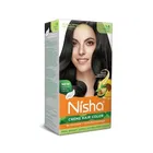 Nisha Creme Color Natural Black.1.0, (60 g+60 ml+6 ml)