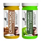 Park Daniel 100% Pure & Natural Cinnamon Powder & Pudina Powder 