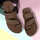 Flipflops for Men (Brown, 6)