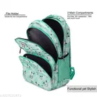 Polyester Backpack Bag, Green