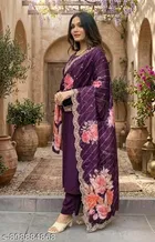 Chanderi Silk Kurta Set for Women 