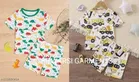 Art Silk Half Sleeves T-Shirt with Pant Clothing Set for Kids 