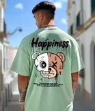 Round Neck Printed T-Shirt for Men 