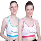 Polycotton Sports Bra for Women 