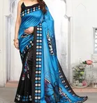 Art Silk Printed Saree for Women 