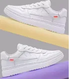 PVC Casual Shoes for Men, White 