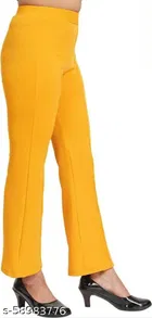 Cotton Blend Trouser for Women 