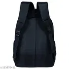Nylon Backpack for Men & Women, Black