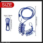 MAGIC PLUS 2 Pcs Cloth Drying Rope with 12 Hooks 