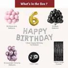 6th Happy Birthday Balloon Decoration Kit, Multicolor, Pack Of 64